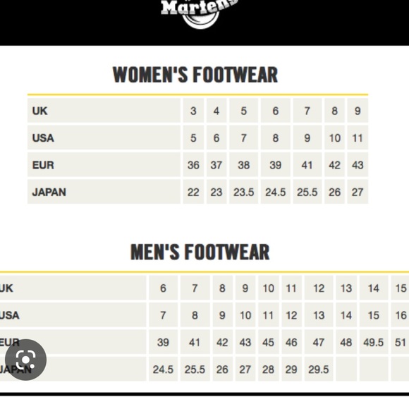 Dr. Martens Plataform shoes unixes Size W8 M6 - Picture 13 of 13